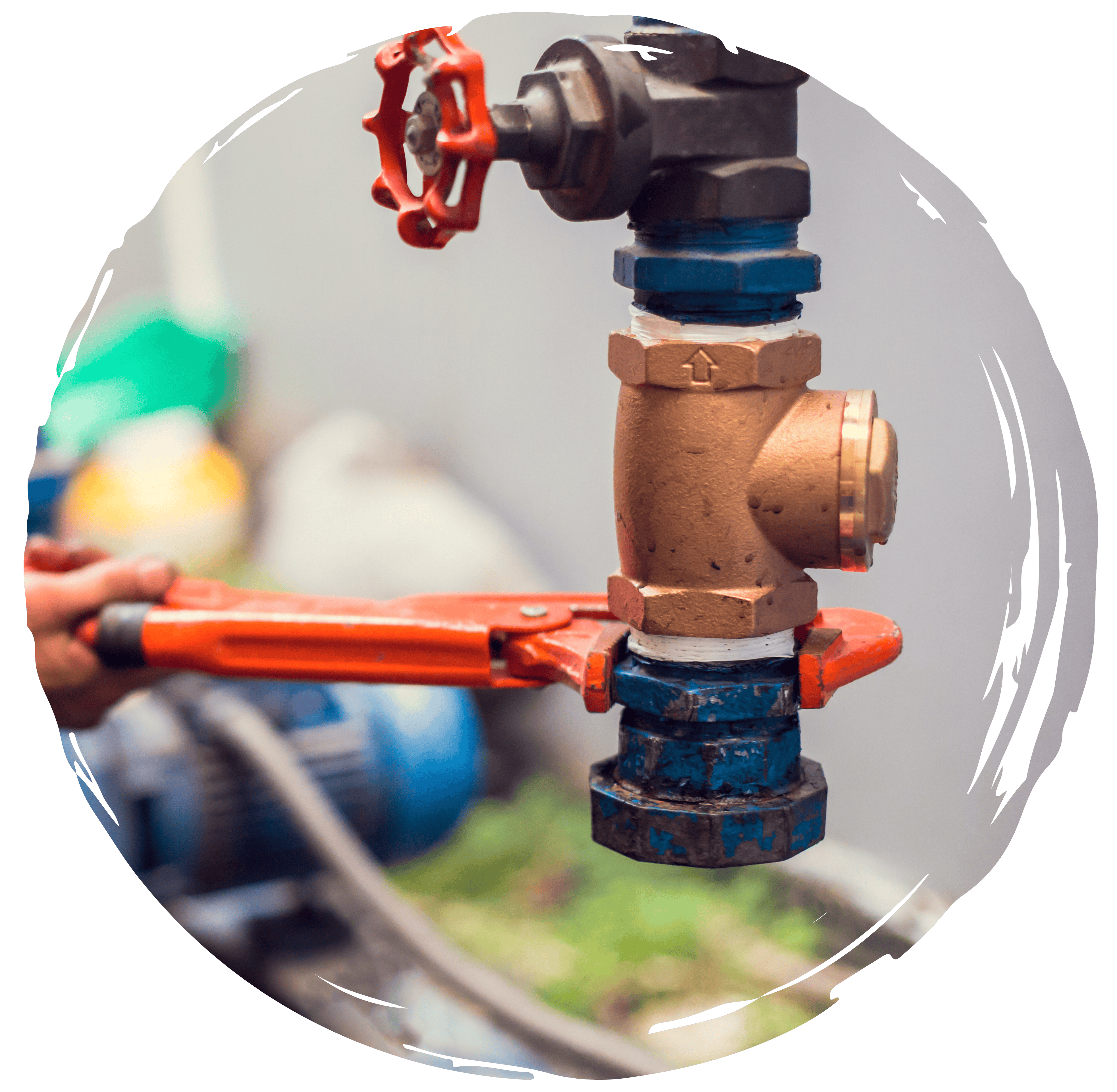 Plumber providing repair service in Gary, Indiana.