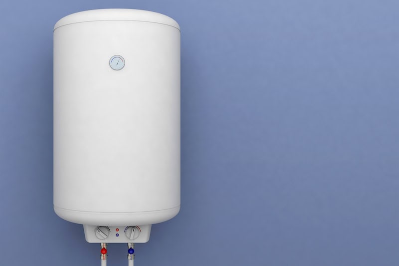 An image of a water heater tank.